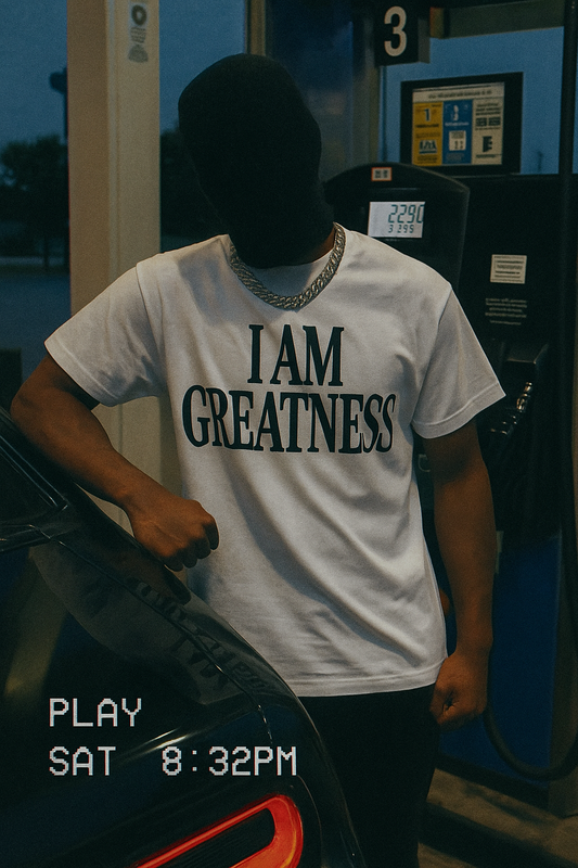 'I Am Greatness' shirt